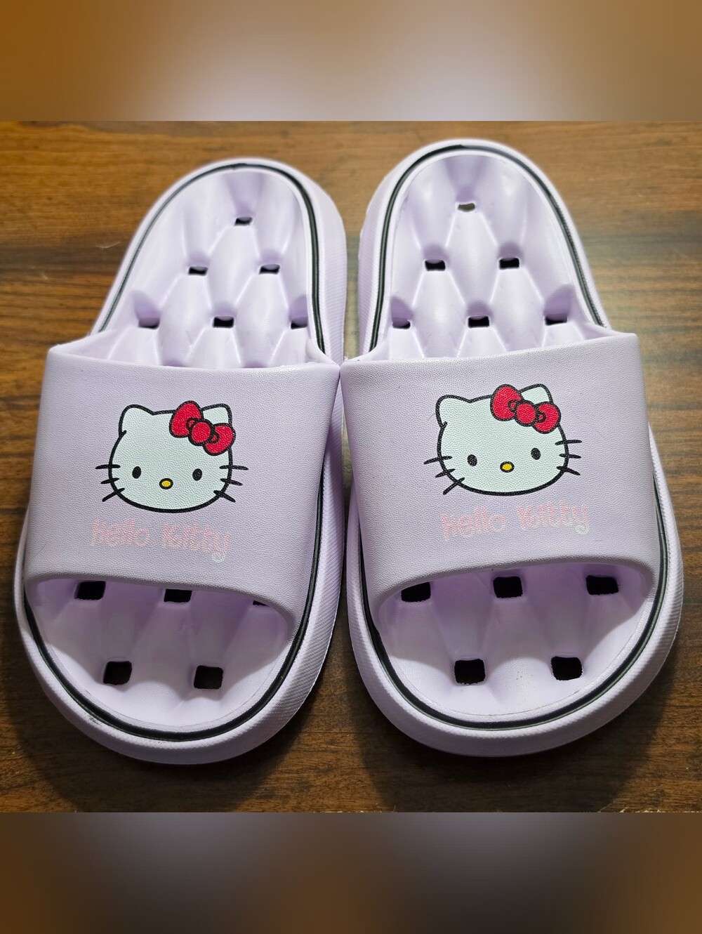 $Hello Kitty Slide Sandals - Lavender